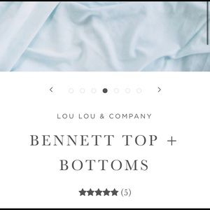 Lou Lou & Company Bennett Top and Bottom Set